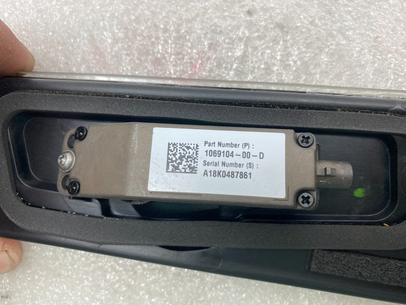 109231298F ⭕ 16-20 Model X MX Passenger B-Pillar Glass Applique & Camera Right 1092312-98-F