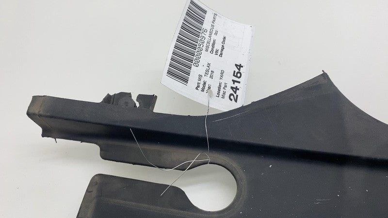 2016-2020 Tesla Model X MX Front Passenger Side Underhood Apron Trim C