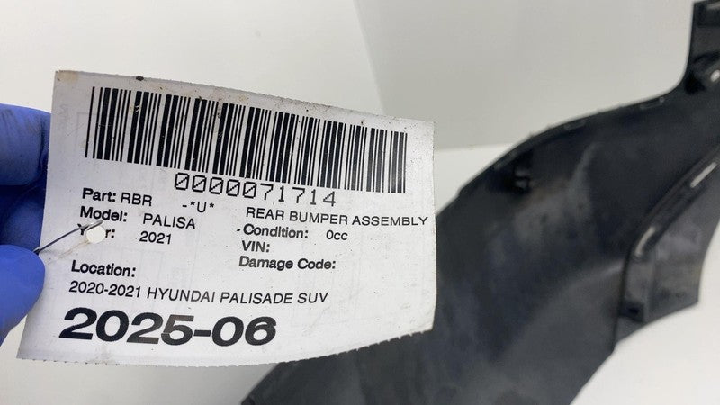 86612S8110 ⭕ 2020-2021 Hyundai Palisade Rear Lower Bumper Cover Panel Assy OEM 86612-S8110
