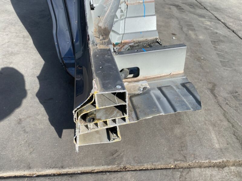 Does Not Apply 2012-2015 Tesla Model S Rear Right Quarter Structural Body Panel Frame Cut Out