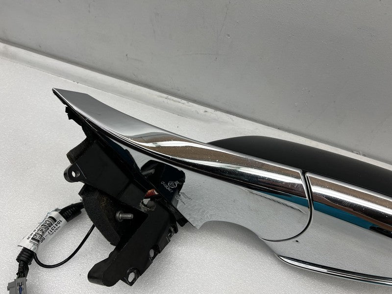 1041317-00-A ⭕12-15 Model S Front Left Exterior Door Mirror Premium Black - PMBL 1041317-00-A