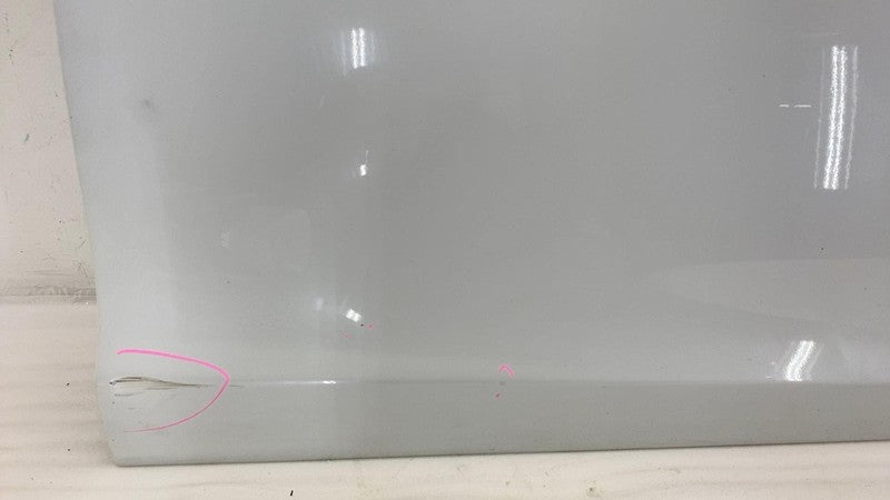 ⭕ 12-15 Tesla Model S Front Passenger Side Door Shell Panel Right White - PPSW