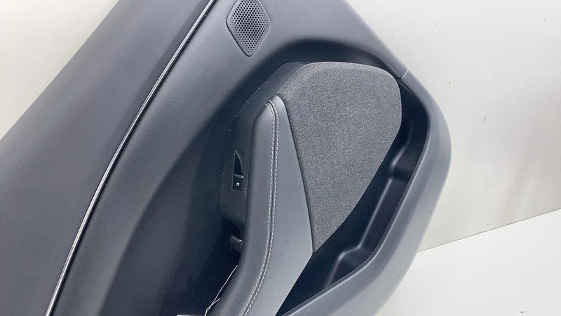 153163142-405 ⭕ 21-24 Ford Mustang Mach-E Rear Left Door Trim Panel Cover Black 153163142-405