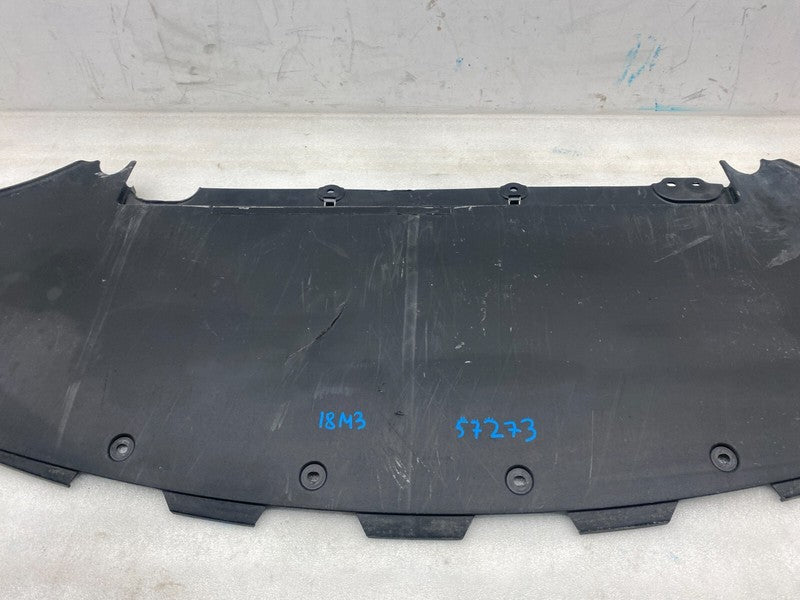108417400D 17-23 Model 3 Front Bumper Lower Valance Under Tray Diffuser Shield 1084174-00-D