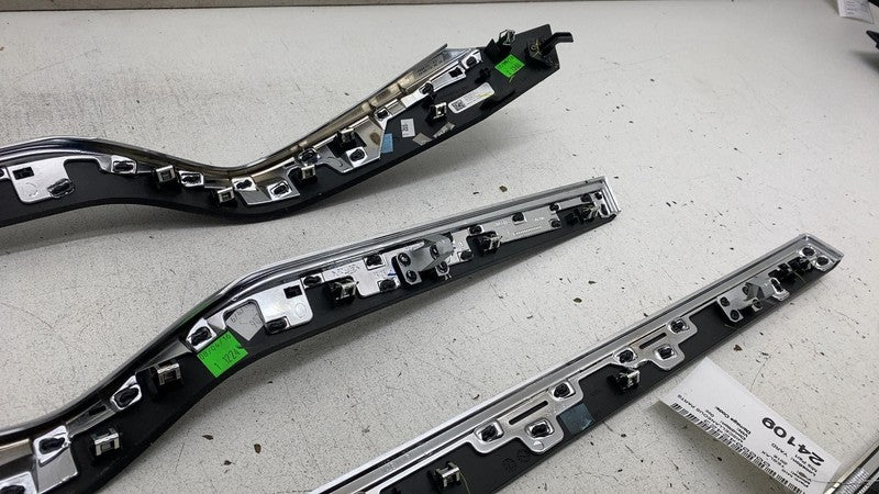 103578900 ⭕ 2016-2020 Tesla Model X SET of Front & Rear Left & Right Door Molding Trim OEM
