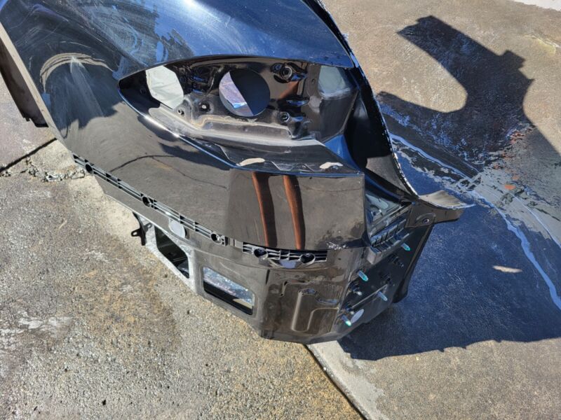 2012-2015 Tesla Model S Rear Left Quarter Body Side Panel Structural Cut Out LH