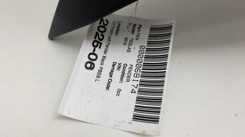 ⭕ 2012-2020 Tesla Model S Front Driver Side Fender Shell Panel Left Black - PBSB
