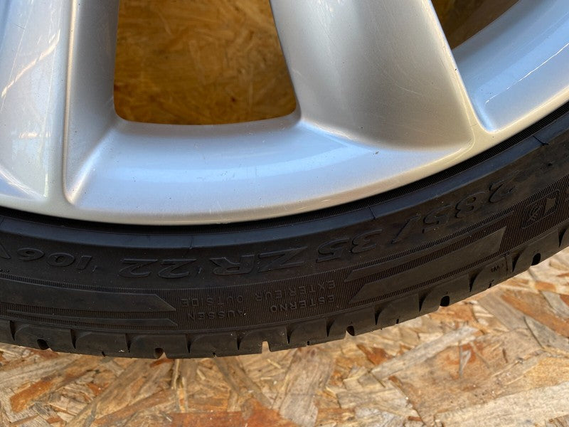 102724600C ⭕ 2016-2020 Tesla Model X MX Wheel Rim 22" 22x9 & 22x10 w/ Pirelli Scorpion Tire