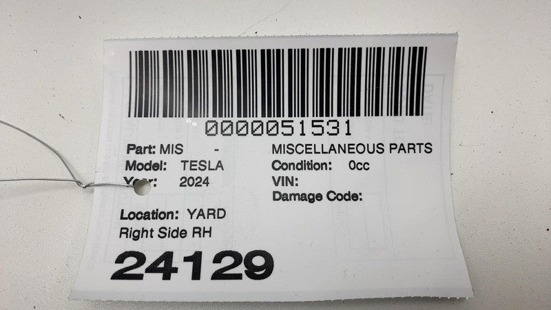 2024 Tesla Cybertruck Rear Passenger Diffuser Mount Bracket Right 1807