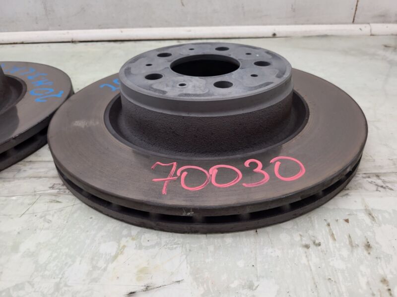 Does Not Apply 2017-2023 Tesla Model 3 M3 Front PAIR Left & Right Brake Disc Rotor Assembly OEM