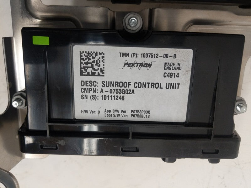 ⭕ 12-20 Tesla Model S MS Body & Moon Roof Sunroof Module w/ Bracket 10