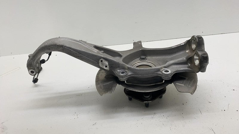 104412200E 17-23 Model 3 Front Left Spindle Knuckle w/ Wheel Hub & Shield RWD 1044311-00-E