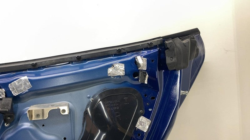 2012-2015 Tesla Model S Rear Passenger Side Door Shell Panel Right Blue RH PPSB