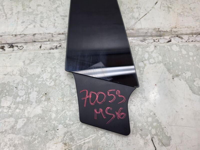 2012-2015 Tesla Model S MS Right B-Pillar Molding Applique Glass Trim Cover RH