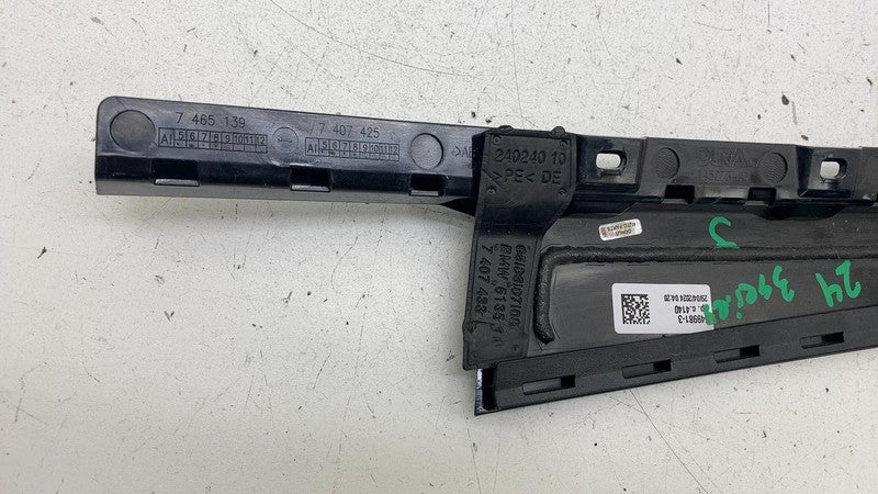 19-24 BMW 330i 330e G20 Rear Left Door Window B-Pillar Applique Trim 5