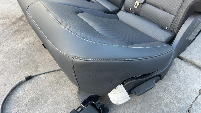 2022-2024 Kia EV6 Rear Left & Right 2nd Row Backseat Bench Seat Perforated Black