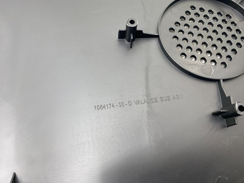 1084174 00 D ⭕17-23 Tesla Model 3 Front Bumper Lower Valance Undertray Diffuser 1084174-00-D