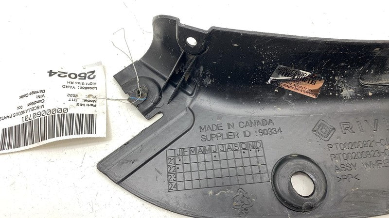 PT00200923C ⭕ 2022-2024 Rivian R1T R1S Front Right Underbody Trim Molding Cover PT00200921-C