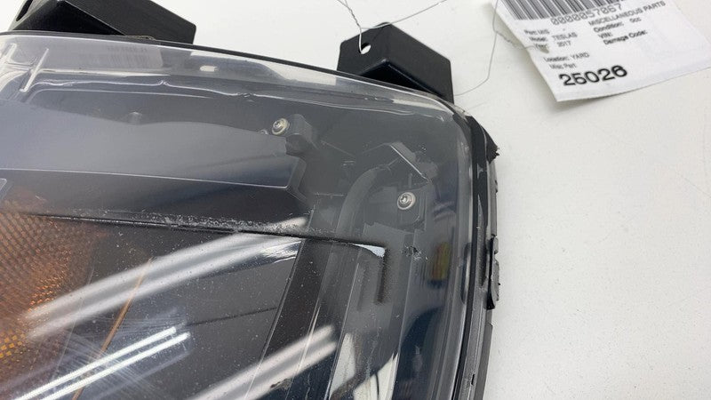 100599500D 12-20 Tesla Model S Front Driver Side Fog Light Cornering Lamp Left 1005996-00-E
