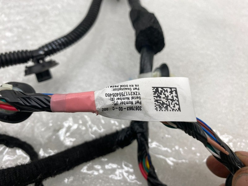 306796300C ⭕ 21c-23 Model 3 M3 Front Right Door Wiring Harness Cable Wire Loom 3067963-00-C