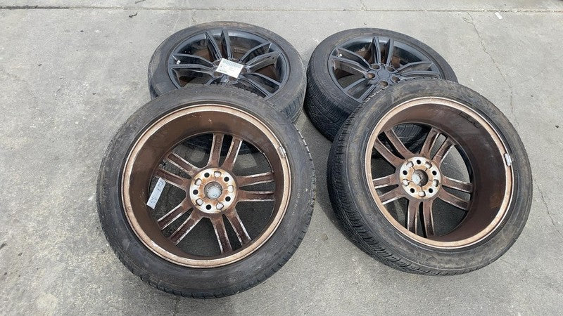 600721400D ⭕ 12-15 Model S MS SET of 4 Wheel Rim 19x8.0+40mm w/ Tire 245/45R19 6007214-00-D