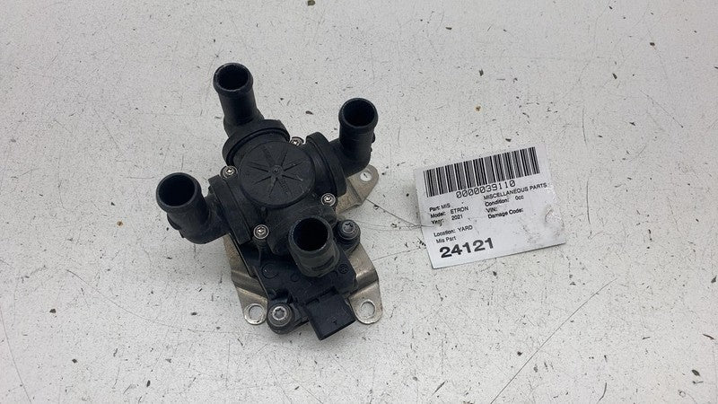 4KE 121 703 E ⭕ 2019-2023 Audi E-Tron Quattro Warm Water Heater Valve w/ Bracket 4KE121703E