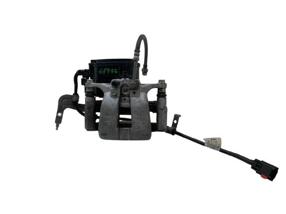 104462300H ⭕ 2017-2025 Tesla Model 3 Rear Left Caliper w/ Brake Line Hose BASE 1044623-00-H