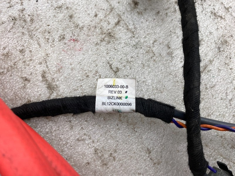 1004874 00 D ⭕ 12-15 Model S MS Rear HV Junction Box to Charge Port Wiring Cable 1004874-00-D