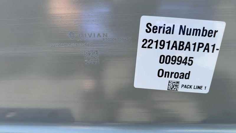 PT00050298P ⭕ 22-24 Rivian R1T R1S High Voltage Battery Module Pack 141kWh 392V PT00050298-P