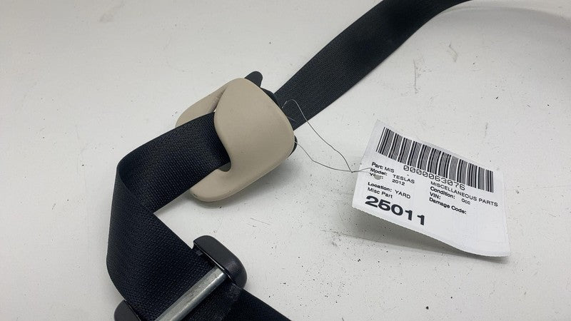 ⭕12-15 Model S Front Passenger Side Seat Belt Retractor Black Right 10