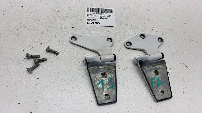 55395393 ⭕ 07-18 Jeep Wrangler Front Driver Side Upper & Lower Door Hinge Left 55395393