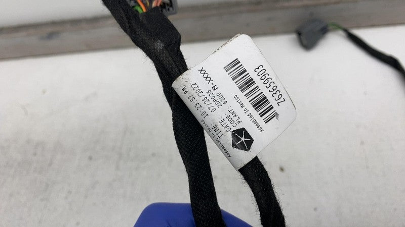 ⭕ 21-24 Chrysler Pacifica Rear Passenger Side Sliding Door Wire Harnes