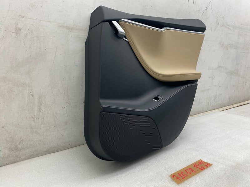 100810512L ⭕12-20 Tesla Model S Rear Passenger Side Door Panel Trim Card Right 1008105-12-L