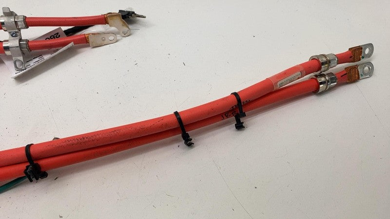 100487400E ⭕ 12-15 Model S Rear HV Junction Box to Charge Port Cable Harness 1004874-00-E