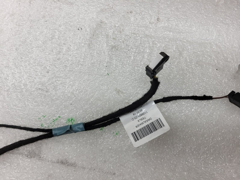 110660103D ⭕ 2017-2019 Model 3 Rear Ambient Light Door Map Pocket w/ Harness 1106601-03-D