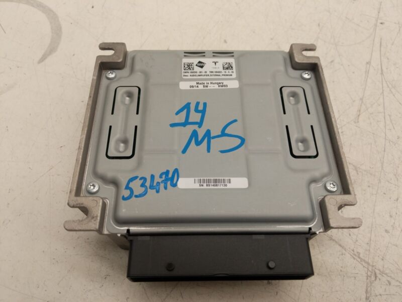2012-2020 Tesla Model S MS External Audio Sound System Amplifier 1004833-10-A