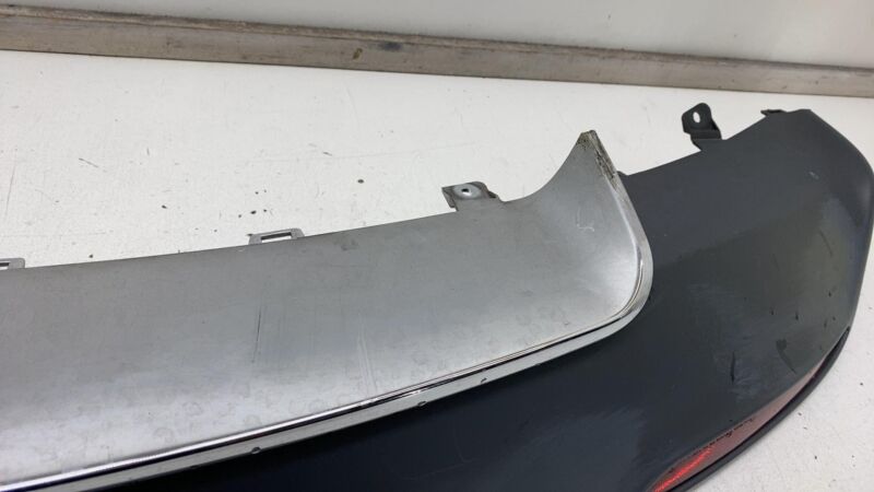600900401B 2012-2015 Tesla Model S Rear Bumper Lower Valance Diffuser + Chrome Trim Molding