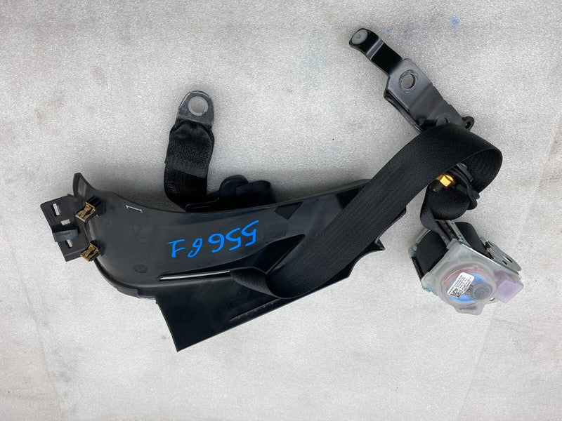 1023136 00 C ⭕ 12-15 Model S MS Rear Left C-Pillar Middle Trim Panel + Seat Belt 1023136-00-C