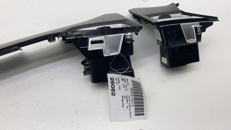 ⭕16-20 Model X SET of Dash A/C Air Vent Outlet Dashboard Trim Panel 10
