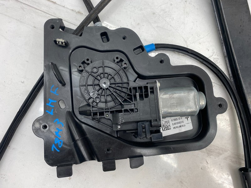 1096620-00-H ⭕ 2017-2022 Tesla Model 3 Front Side Window Regulator & Motor Left 1096620-00-H
