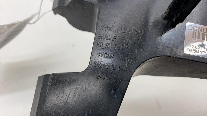 PT00003645 ⭕ 22-24 R1T Rear Passenger Side Bumper Fender Support Bracket Right PT00003645