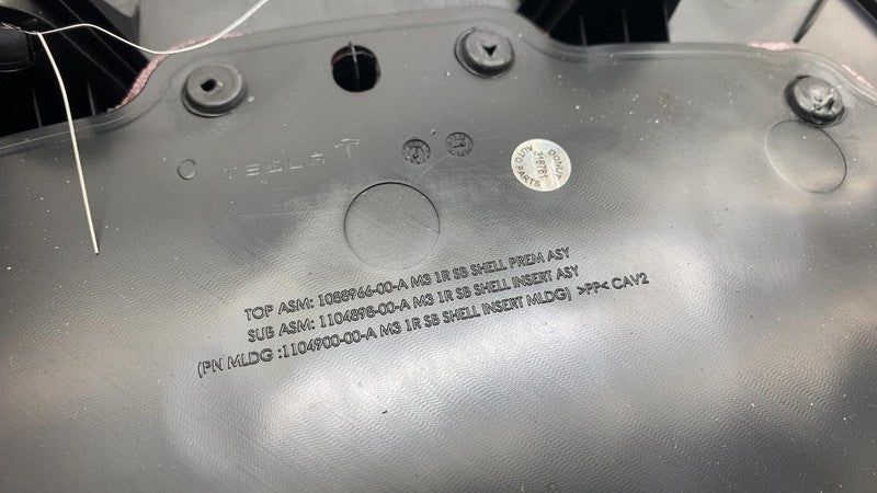 ⭕ 17-23 Tesla Model 3 Front Left or Right Seat Back Shell Cover OEM 10