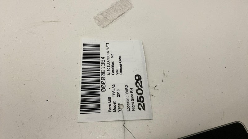 1100441-00-B ⭕ 2017-2023 Tesla Model 3 Right B-Pillar Applique Glass Trim Molding + Camera RH