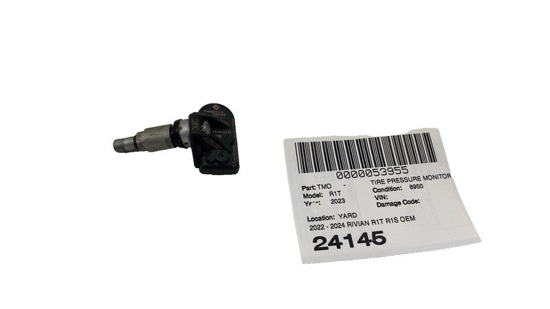 PT00000742D 2022 2023 2024 Rivian R1T R1S Tire Pressure Monitoring System Sensor TPMS OEM