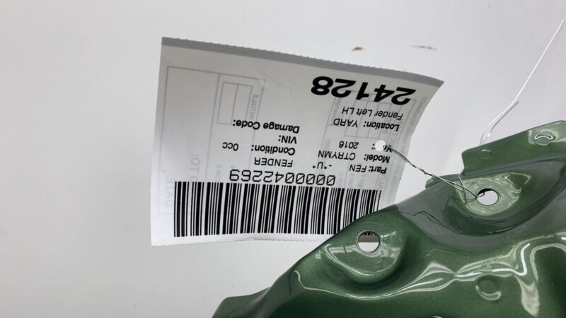 ⭕ 2011-2016 Mini Cooper Countryman Front Left Fender Shell Panel Cover Green C15