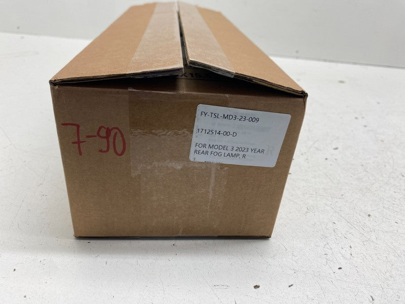 1712514 00 D ⭕ 24-26 Tesla Model 3 Rear Right Taillight Lower Bumper Taillamp RH 1712514-00-D