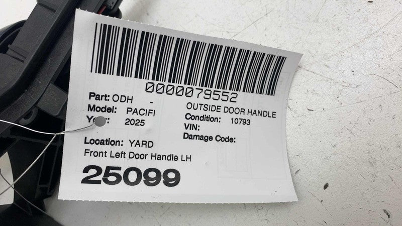 68230679AH ⭕ 2017-2025 Chrysler Pacifica Front Left Side Outer Door Handle Blue 68230679AH