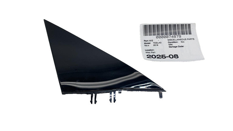 ⭕2017-2023 Tesla Model 3 M3 Front Right Door Wing Mirror Triangle Cove