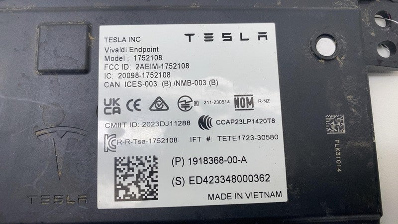 191836800A 2024 2025 Tesla Model 3 Cybertruck Bluetooth Low Energy End Point Liner Module