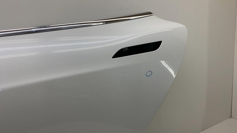 2012-2015 Tesla Model S MS Rear Driver Side Door Shell Panel Left LH White PPSW
